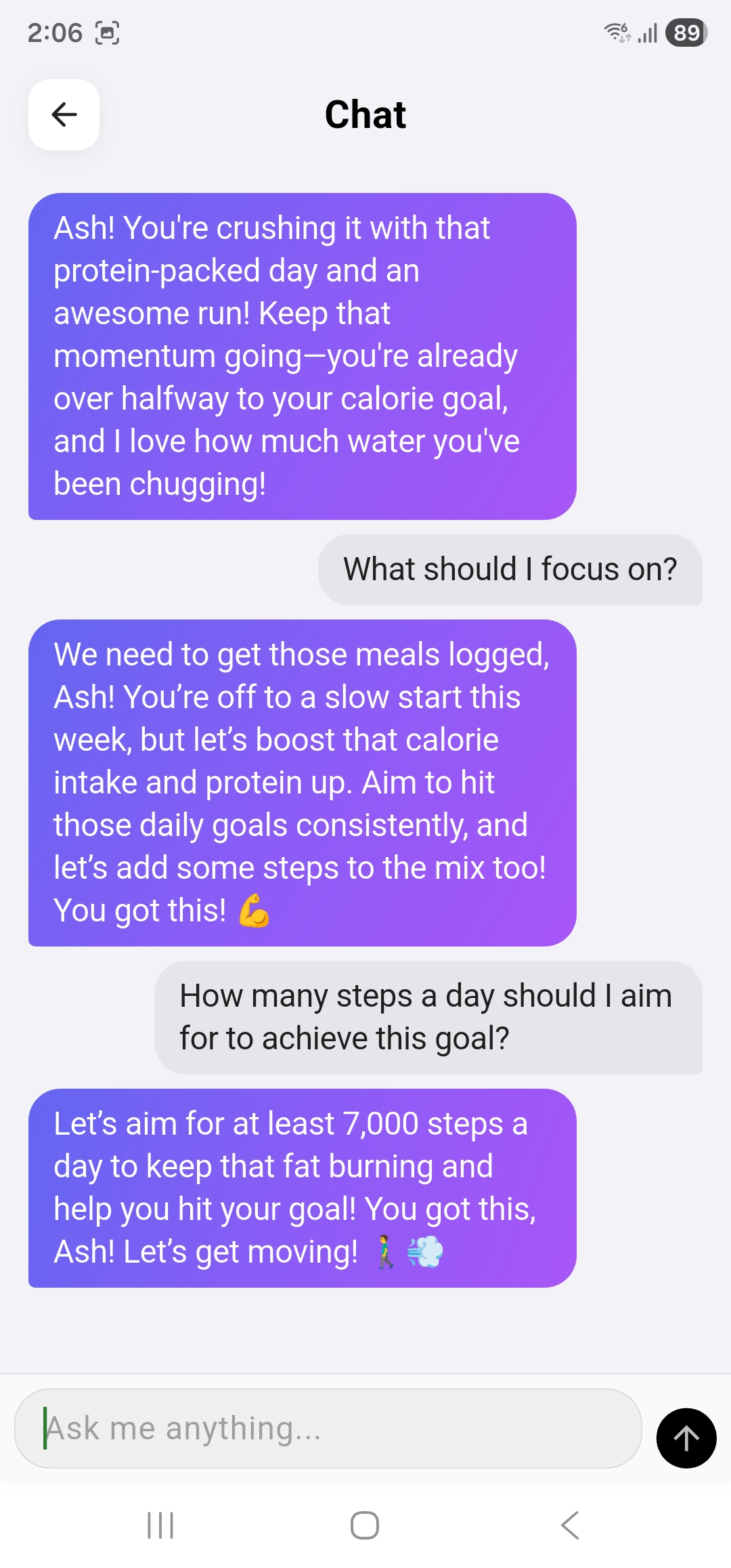 HUD+ AI health coach