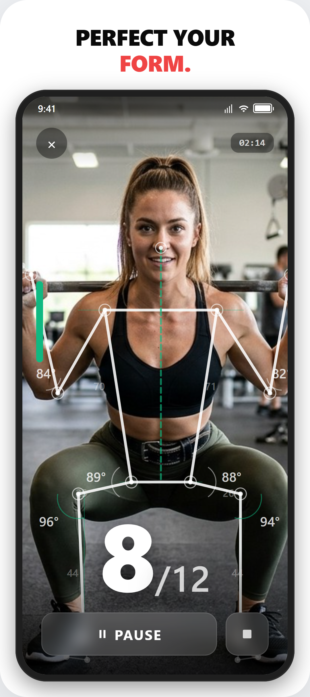 HUD+ AI form coach with pose detection